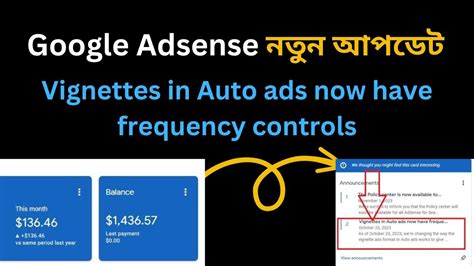 google adsense vignette|Vignettes in Auto ads now have frequency controls .